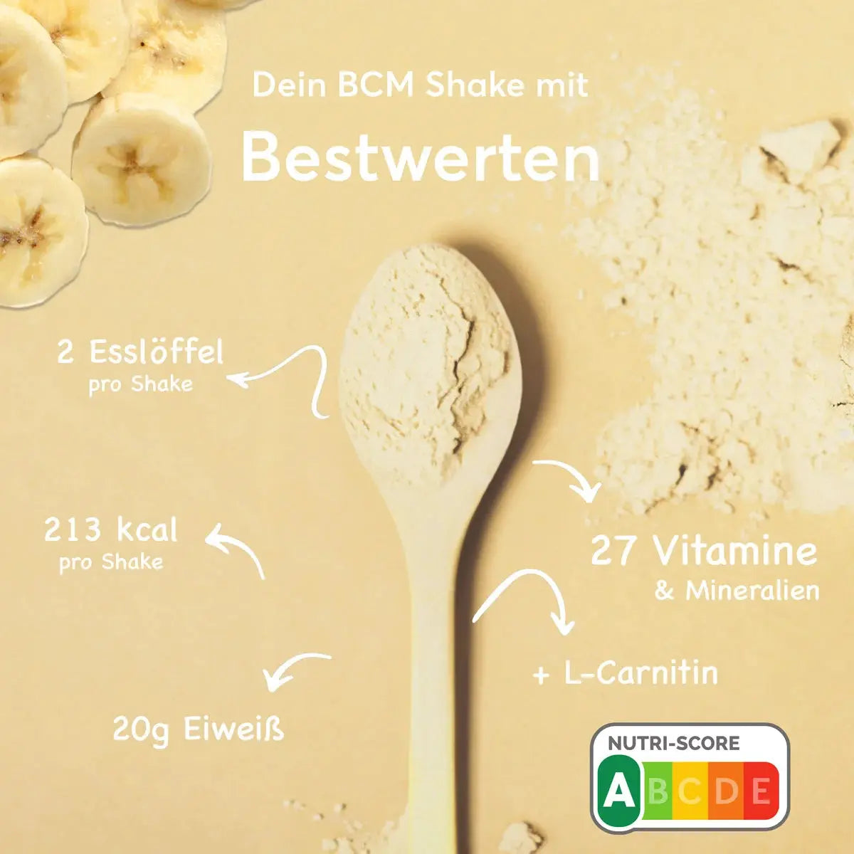 Basiskost Banane BCM Diät