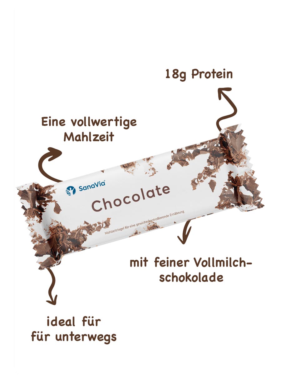 BCM Chocolate Riegel - 3 Stück BCM Diät