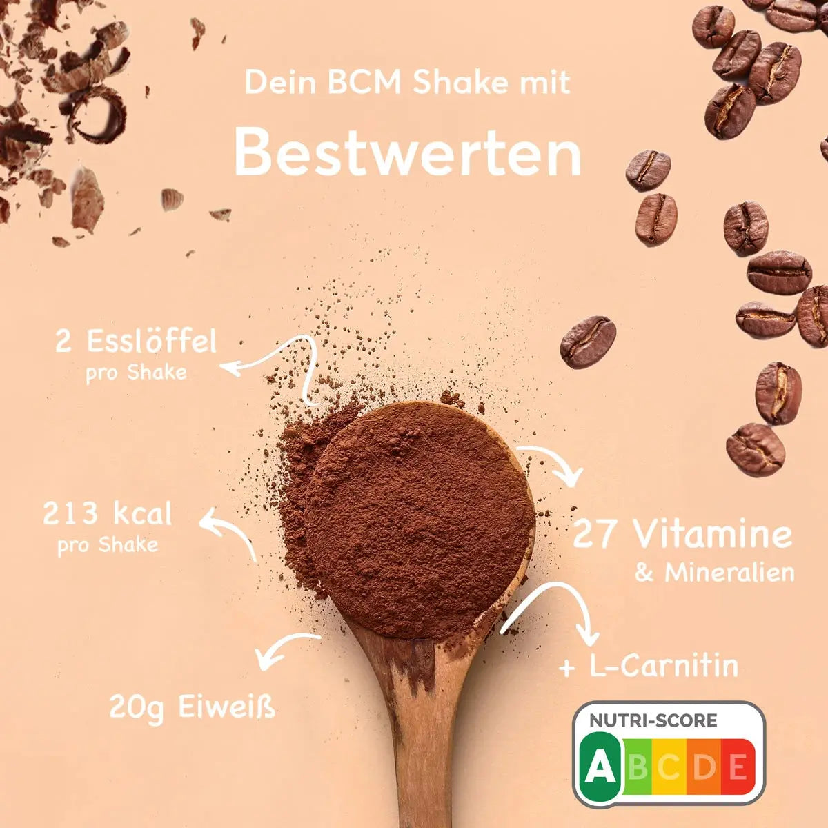 Basiskost Cappuccino BCM Diät