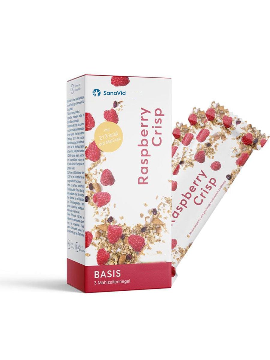 BCM RaspberryCrisp Riegel - 3 Stück BCM Diät