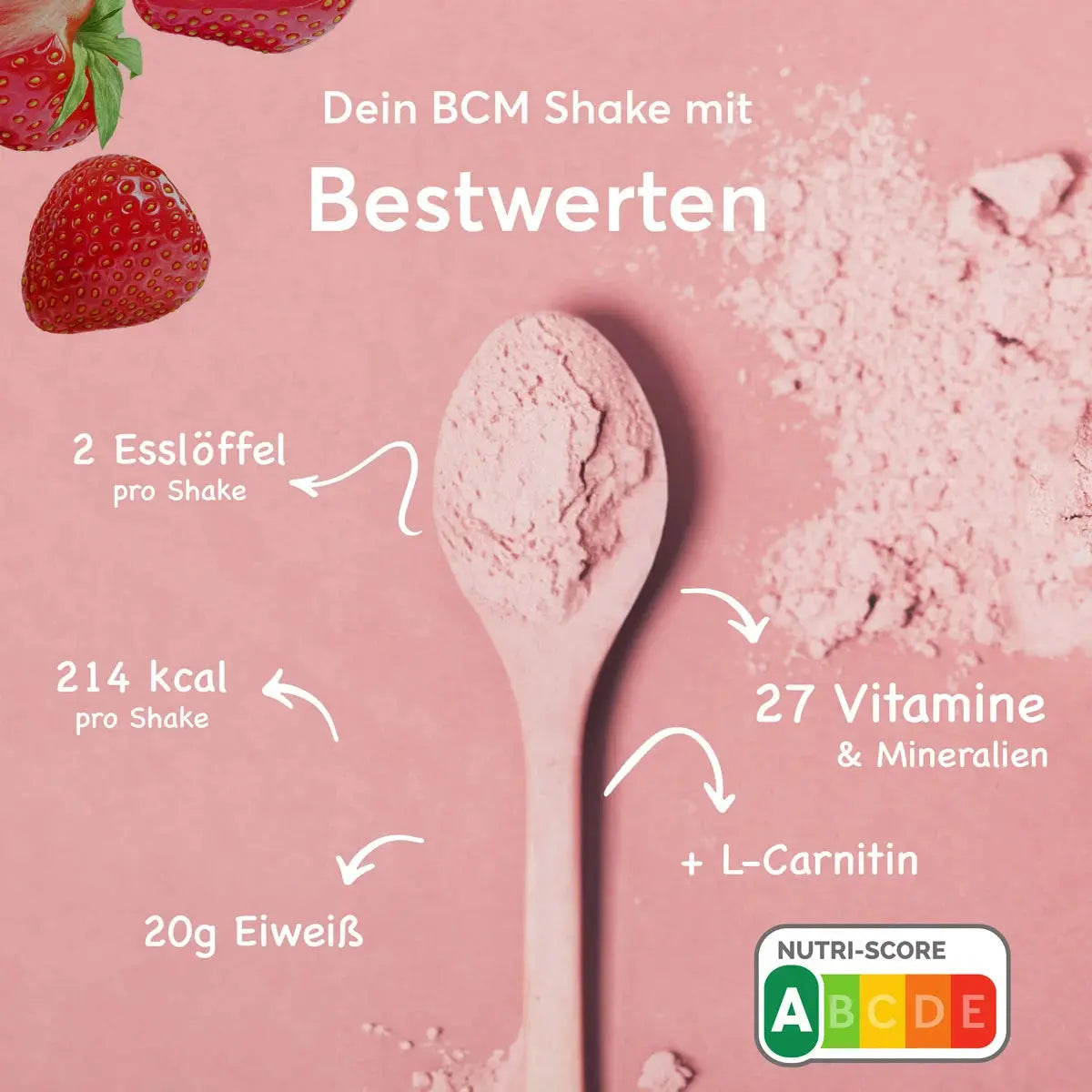 Basiskost Erdbeere BCM Diät